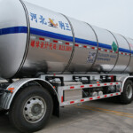 ZJW5320GYYU TYPE 18m³ Carbon dioxide transport vehicle