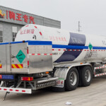 ZJW5320GDY01 TYPE 16m³ Liquid oxygen cryogenic liquid transport vehicle