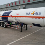 ZJW9400GDY TYPE 52.6m³ LNG transport semi-trailer