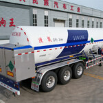 ZJW9405GDY 01 TYPE 26.8m³ Liquid oxygen transport semi-trailer