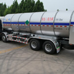 ZJW5320GYYU TYPE 18m³ Carbon dioxide transport vehicle