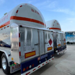 ZJW9400GDY TYPE 52.6m³ LNG transport semi-trailer