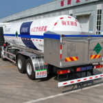 ZJW5320GDY01 TYPE 16m³ Liquid oxygen cryogenic liquid transport vehicle
