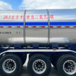 ZJW9400GYU TYPE 28.5m³ Carbon dioxide transport vehicle