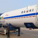 ZJW9401GDY TYPE 27.7m³ Liquid oxygen transport semi-trailer