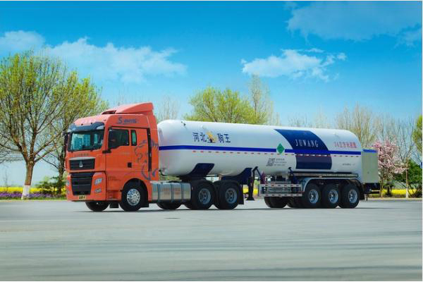 ZJW9406GDY 01 TYPE 35.8m³ Liquid nitrogen transport semi-trailer